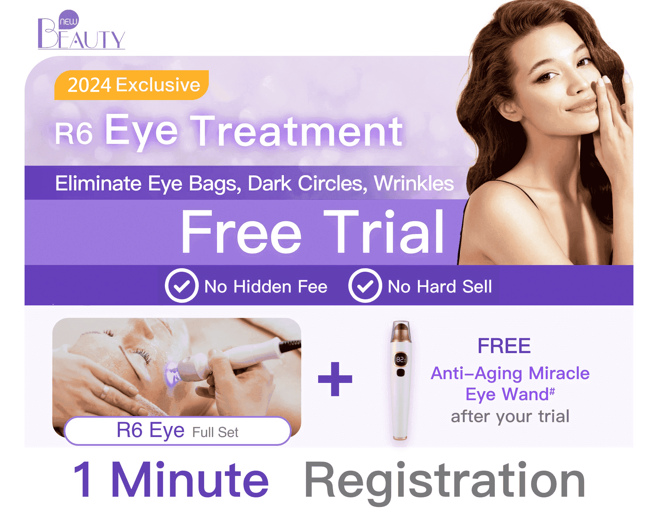 [Free Trial] R6 Miracle Eye Rescue | New Beauty