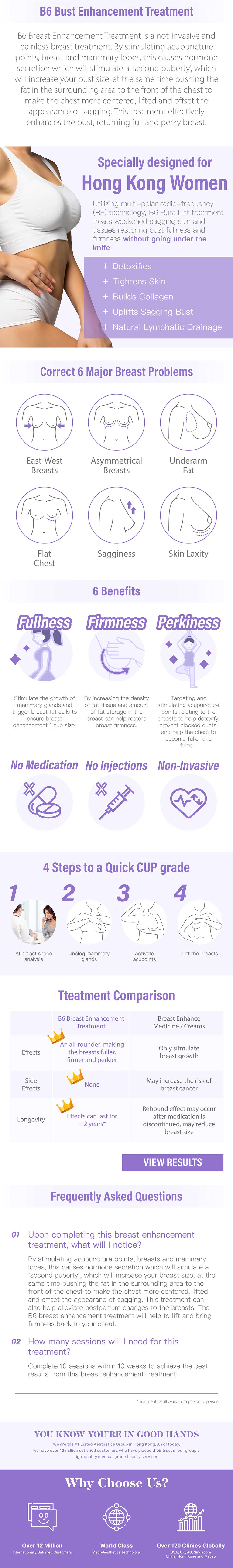 [Free Trial] B6 Breast Enhancement Treatment | New Beauty